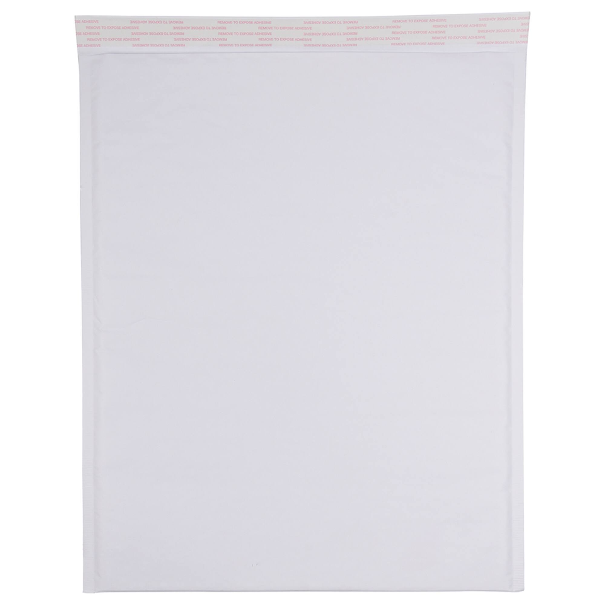 JAM Paper 14.25" x 18.5" White Kraft Bubble Lite Padded Mailers, 25ct.